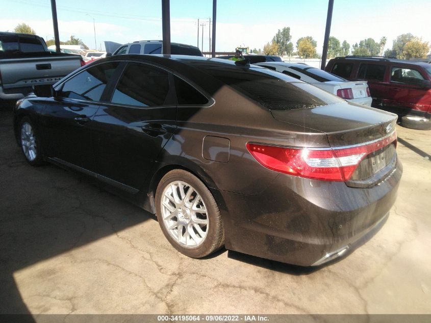 2015 HYUNDAI AZERA LIMITED KMHFH4JG9FA475361