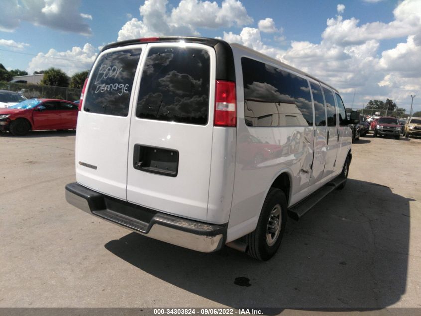 2020 CHEVROLET EXPRESS PASSENGER LT 1GAZGPFG2L1208906