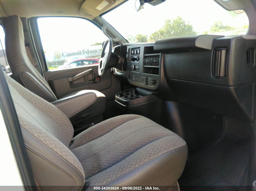 2020 CHEVROLET EXPRESS PASSENGER LT 1GAZGPFG2L1208906