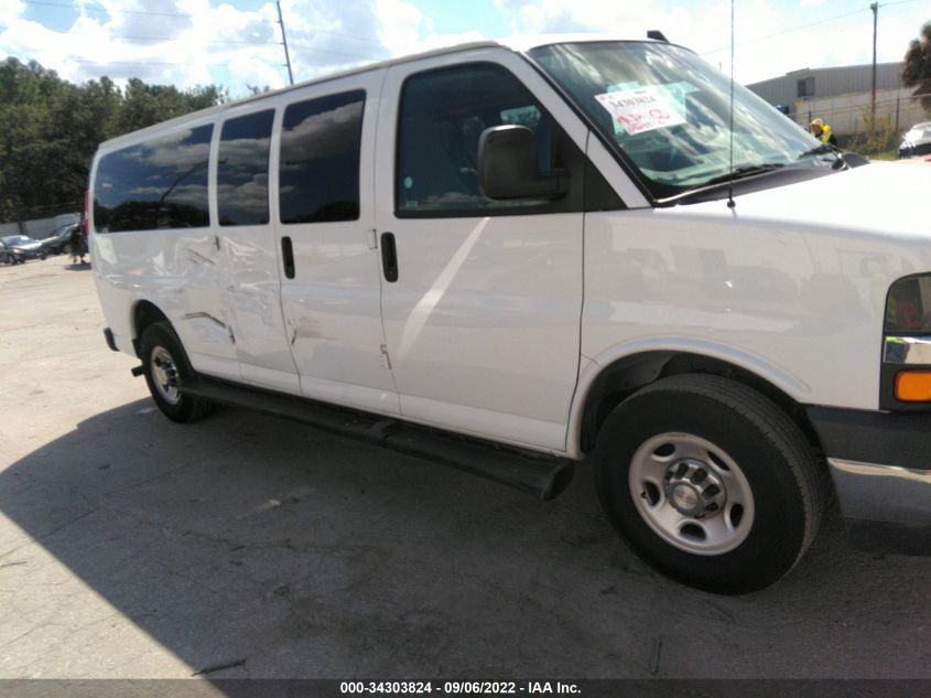 2020 CHEVROLET EXPRESS PASSENGER LT 1GAZGPFG2L1208906