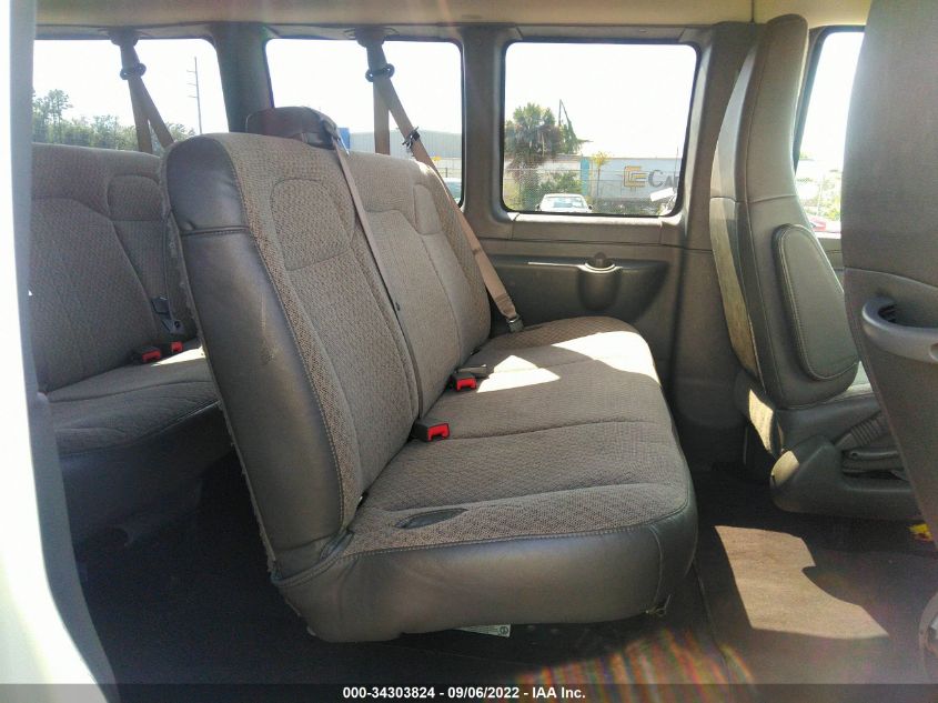 2020 CHEVROLET EXPRESS PASSENGER LT 1GAZGPFG2L1208906