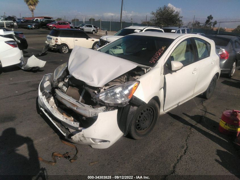 2014 TOYOTA PRIUS C ONE/THREE/TWO/FOUR JTDKDTB37E1565160