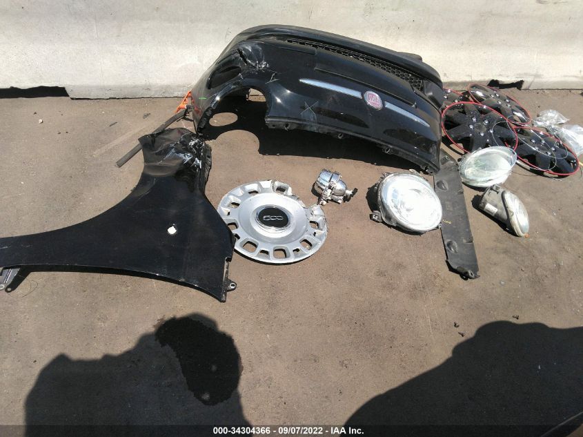 2014 FIAT 500C POP 3C3CFFDR2ET268750