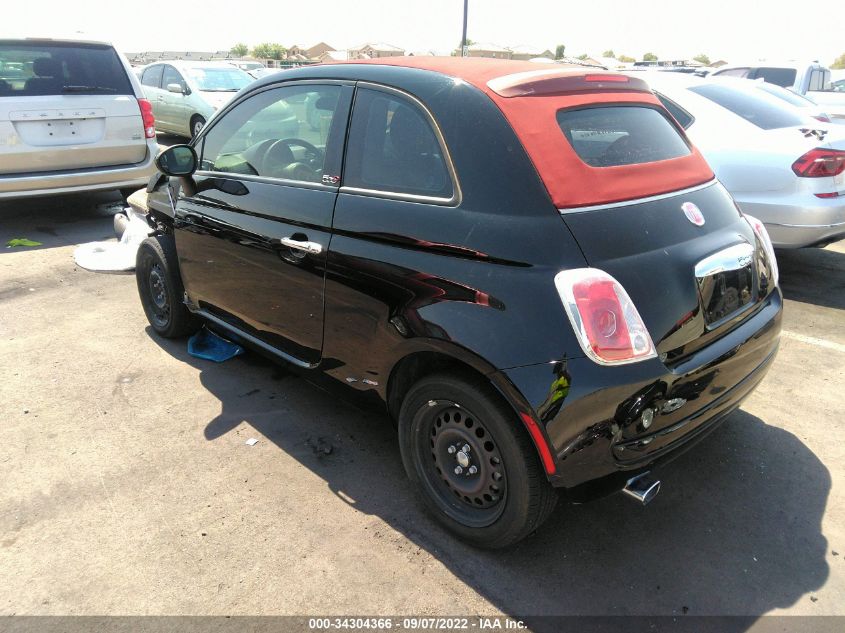 2014 FIAT 500C POP 3C3CFFDR2ET268750
