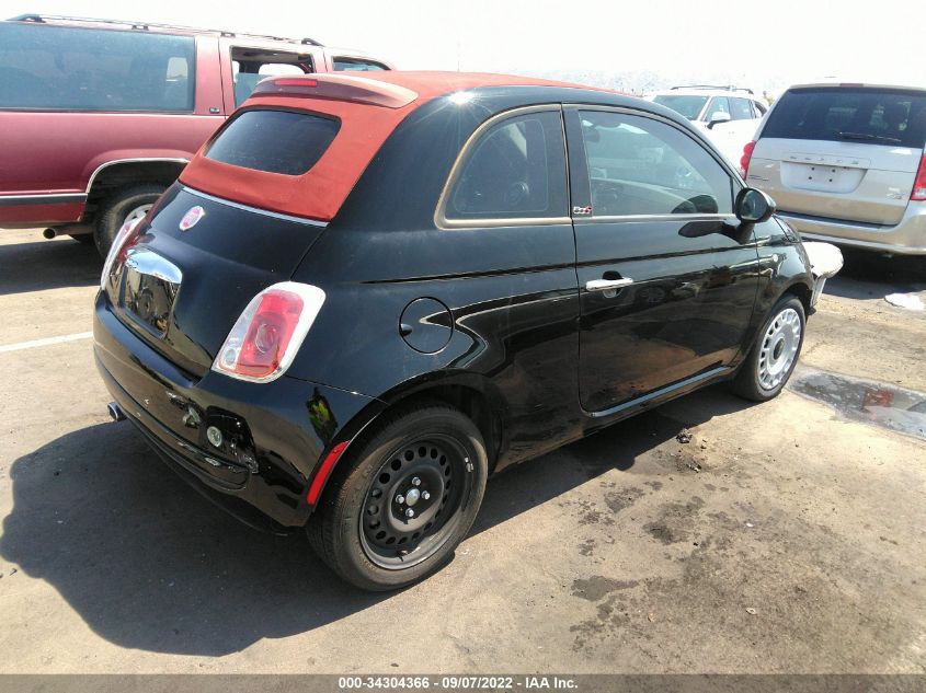 2014 FIAT 500C POP 3C3CFFDR2ET268750