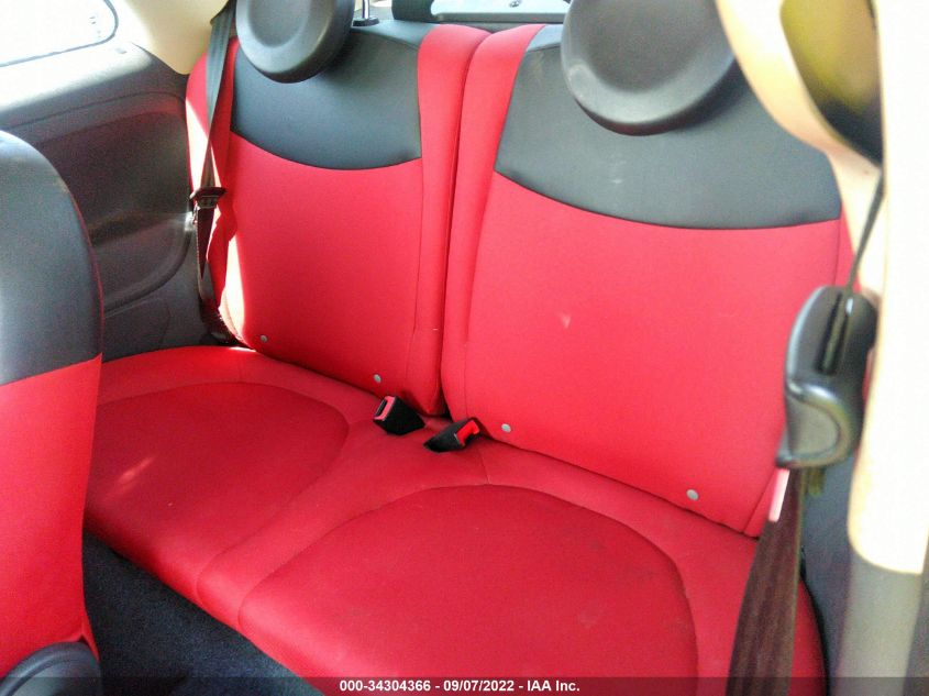 2014 FIAT 500C POP 3C3CFFDR2ET268750