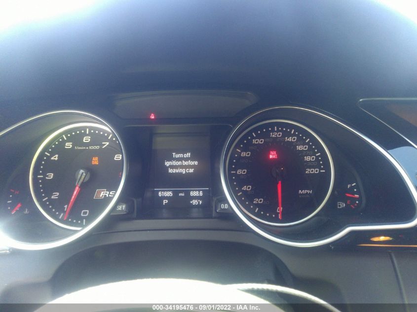 2015 AUDI RS 5 WUAC6AFR5FA901569