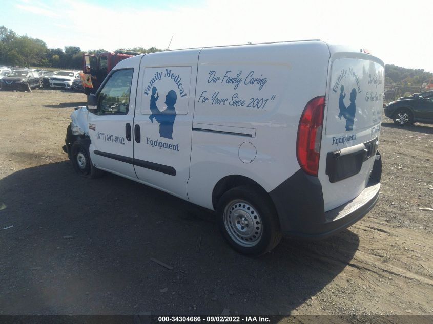 2018 RAM PROMASTER CITY TRADESMAN ZFBERFAB4J6J42979