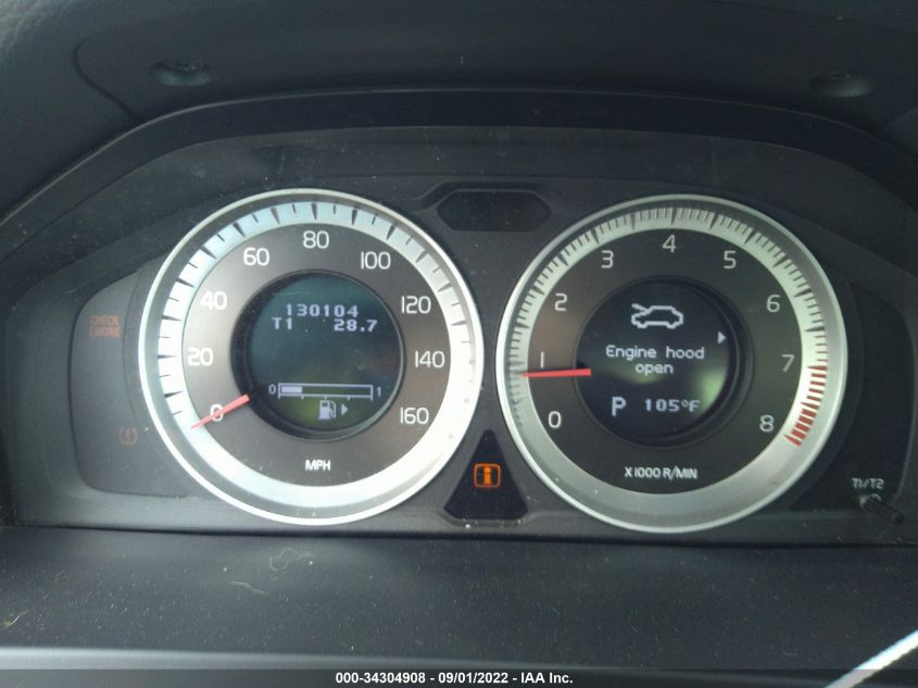 2013 VOLVO S60 T5 YV1612FS1D1213867
