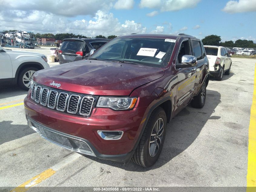 2022 JEEP GRAND CHEROKEE WK LIMITED 1C4RJEBG0NC126196