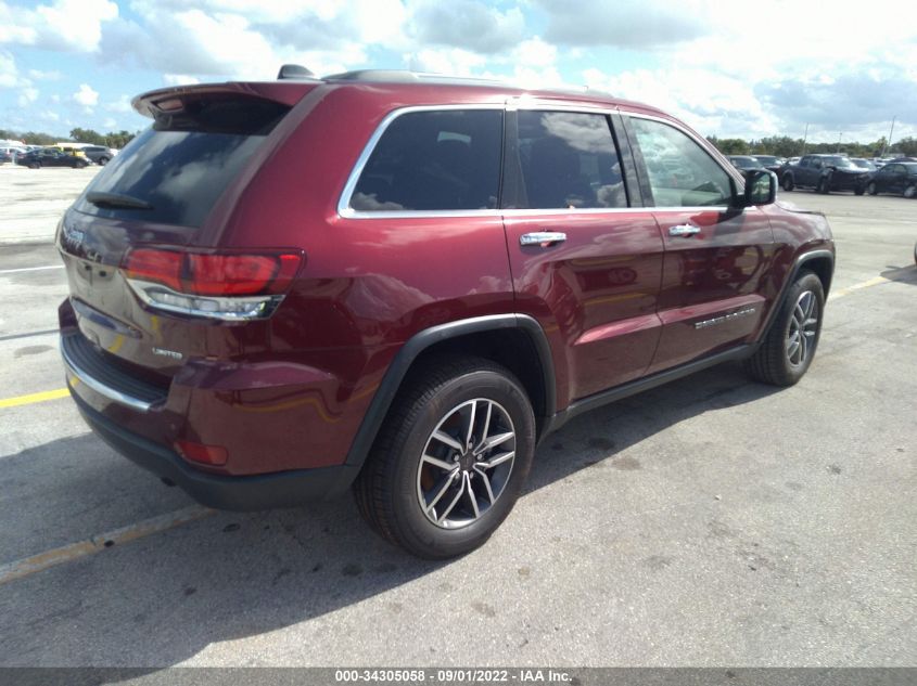 2022 JEEP GRAND CHEROKEE WK LIMITED 1C4RJEBG0NC126196
