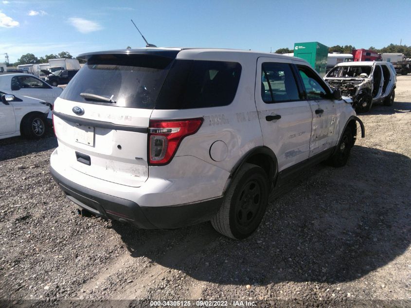 2014 FORD UTILITY POLICE 1FM5K8AR3EGB38699