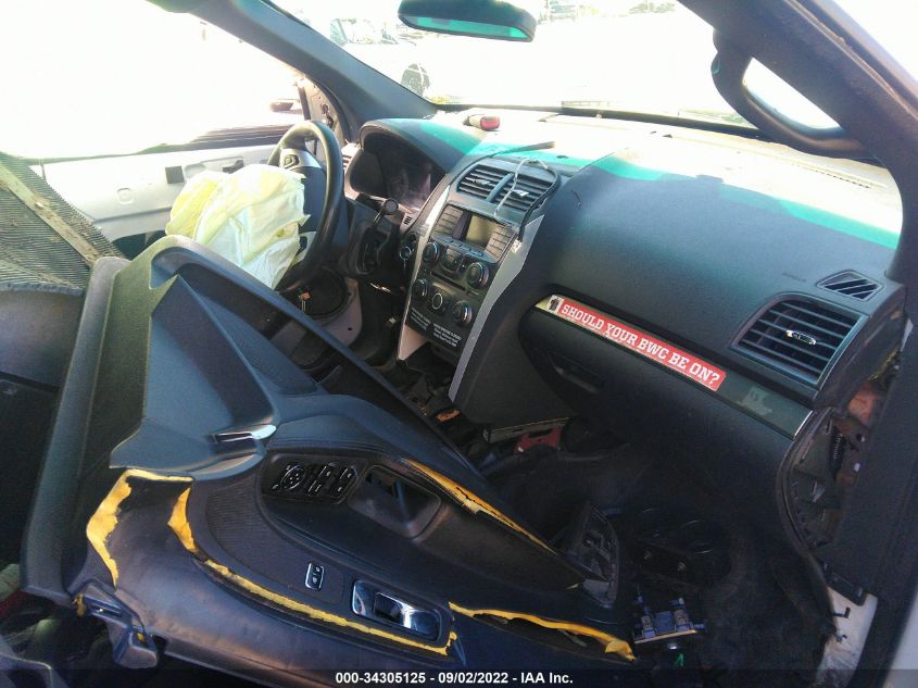 2014 FORD UTILITY POLICE 1FM5K8AR3EGB38699