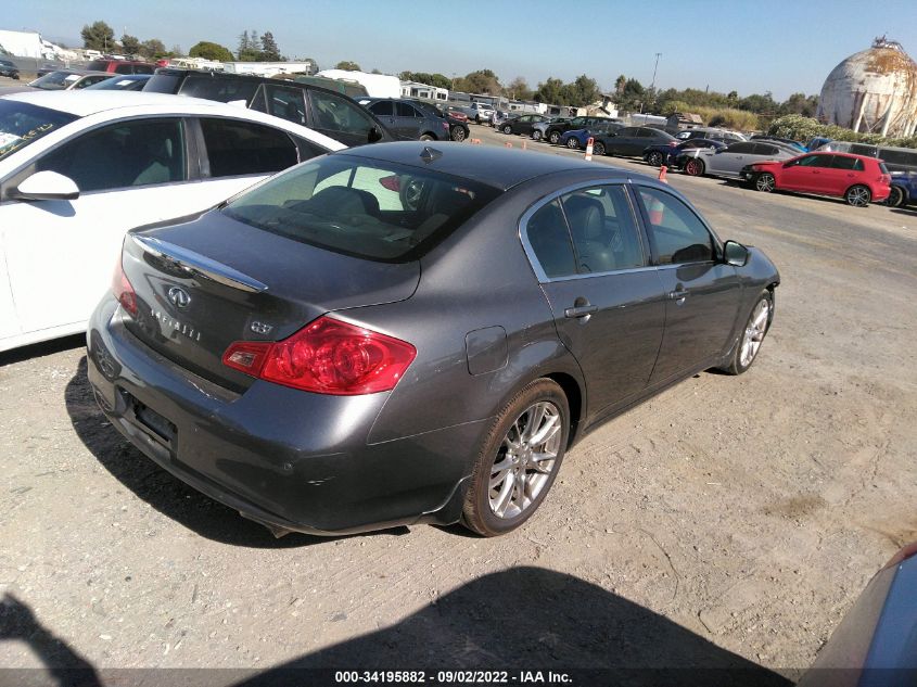 2013 INFINITI G37 SEDAN JOURNEY JN1CV6AP3DM719192