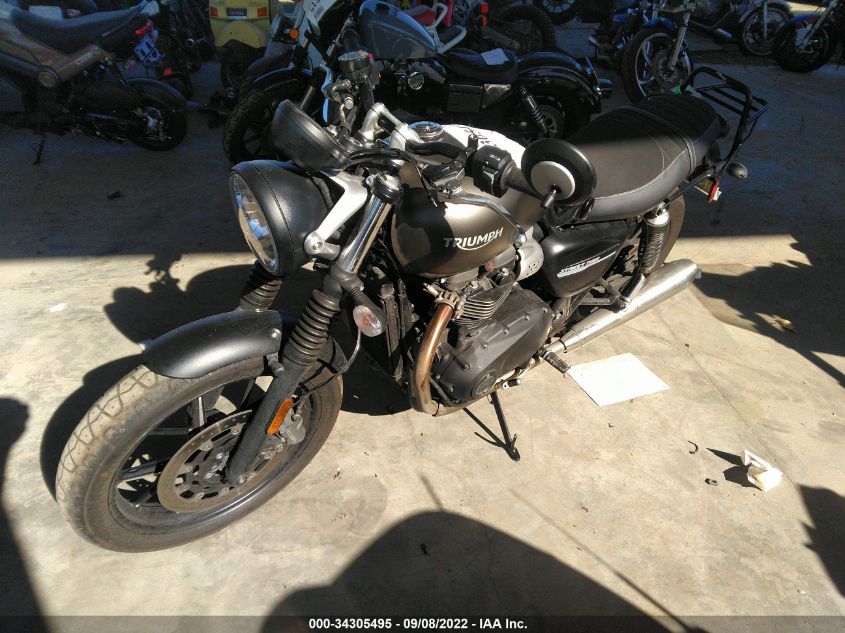 2019 TRIUMPH MOTORCYCLE STREET TWIN SMTD31GN7KT930111
