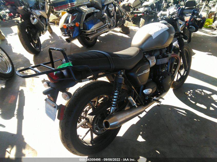 2019 TRIUMPH MOTORCYCLE STREET TWIN SMTD31GN7KT930111