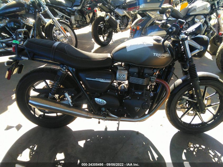 2019 TRIUMPH MOTORCYCLE STREET TWIN SMTD31GN7KT930111