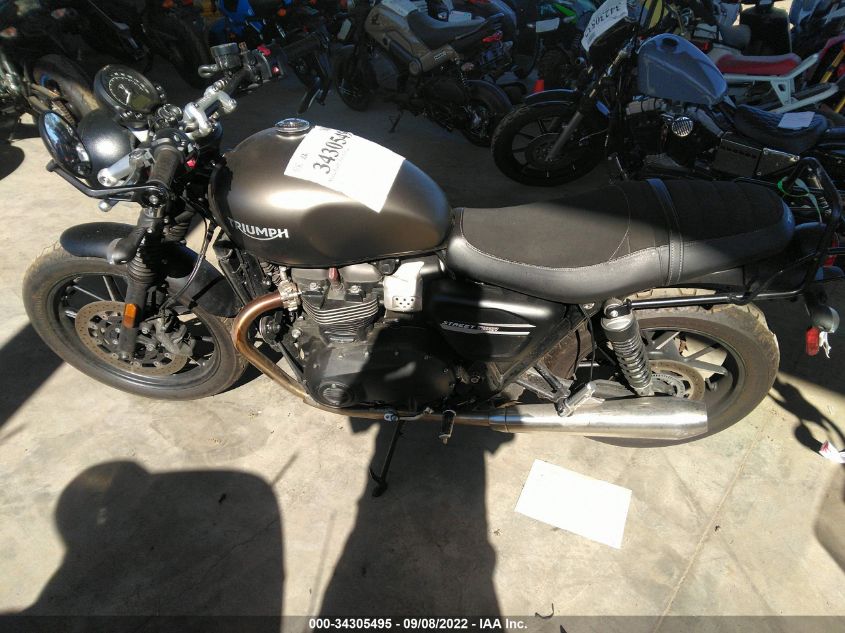 2019 TRIUMPH MOTORCYCLE STREET TWIN SMTD31GN7KT930111