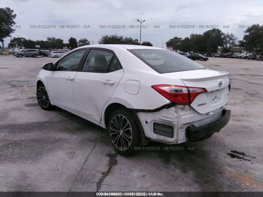2014 TOYOTA COROLLA S 2T1BURHE4EC200782