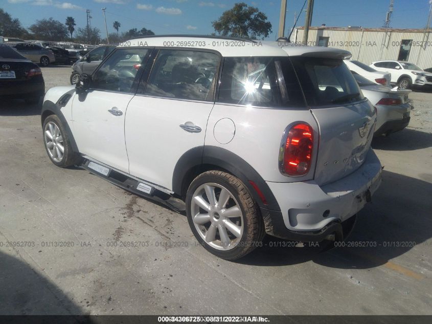 2014 MINI COOPER COUNTRYMAN S WMWZC3C57EWP26835