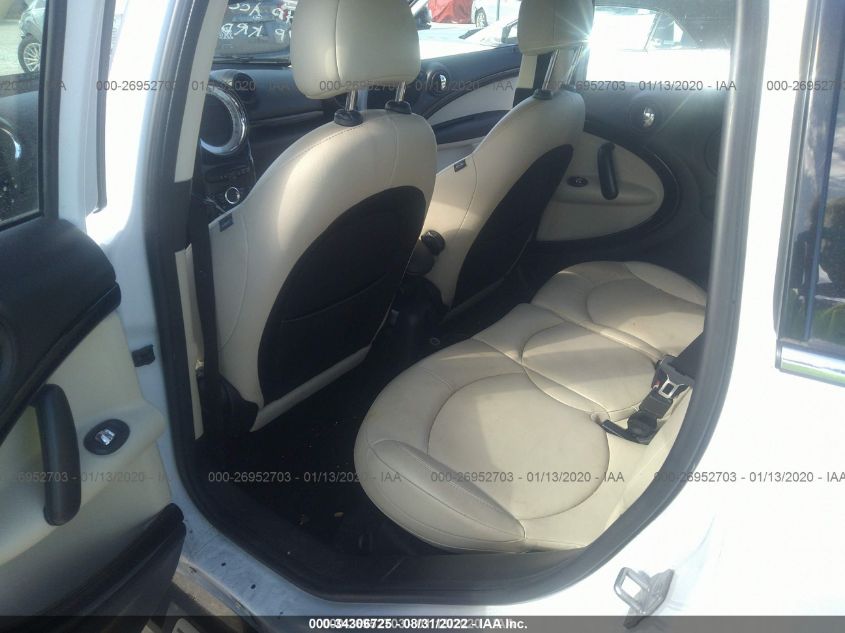 2014 MINI COOPER COUNTRYMAN S WMWZC3C57EWP26835