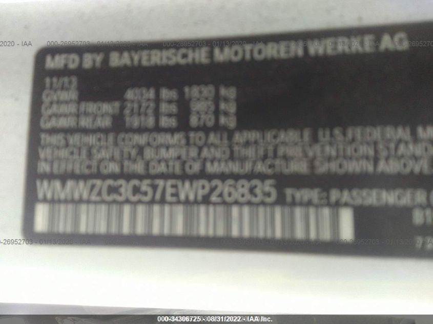 2014 MINI COOPER COUNTRYMAN S WMWZC3C57EWP26835