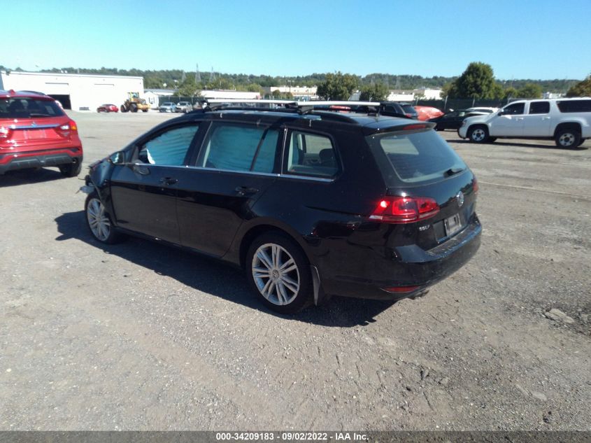 2015 VOLKSWAGEN GOLF SPORTWAGEN TDI SE 3VWCA7AU2FM510082