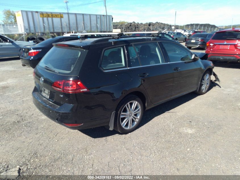 2015 VOLKSWAGEN GOLF SPORTWAGEN TDI SE 3VWCA7AU2FM510082