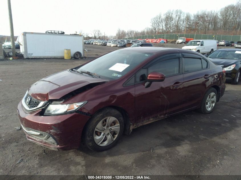 2015 HONDA CIVIC SEDAN LX 19XFB2F53FE265305