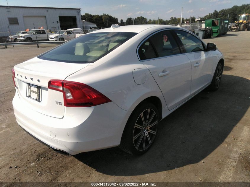 2015 VOLVO S60 T5 DRIVE-E PREMIER YV140MFB5F1316492