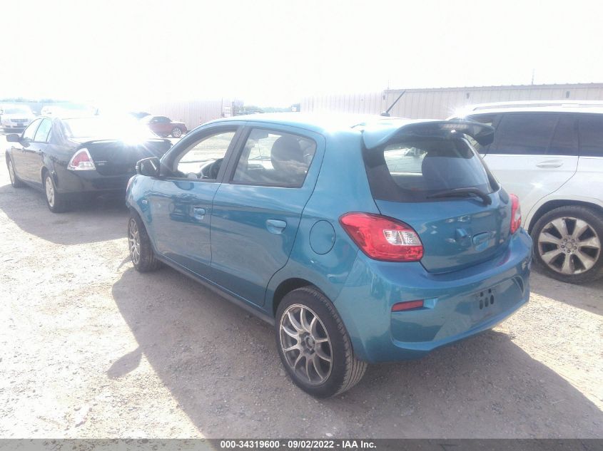 2017 MITSUBISHI MIRAGE SE ML32A4HJ1HH016962