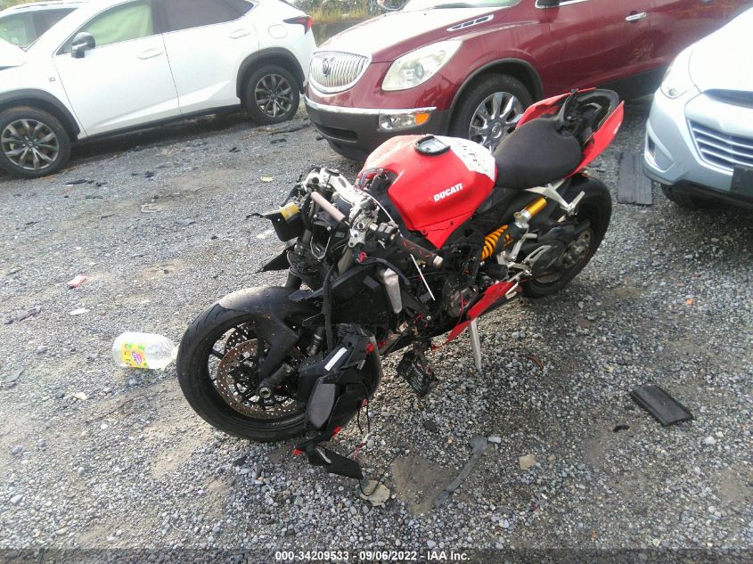 2021 DUCATI PANIGALE V2 ZDMHAATW6MB003151