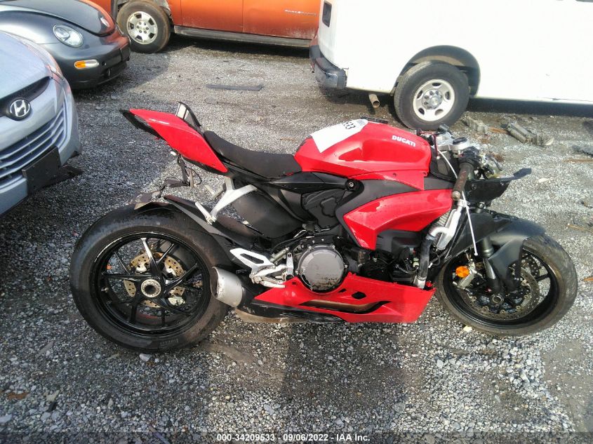 2021 DUCATI PANIGALE V2 ZDMHAATW6MB003151