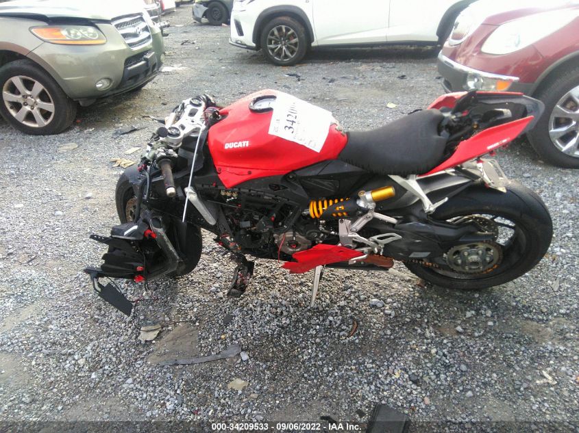 2021 DUCATI PANIGALE V2 ZDMHAATW6MB003151