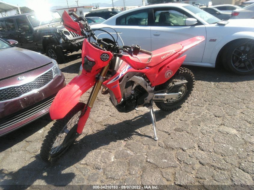 2021 HONDA CRF450 L JH2PD1117MK201069