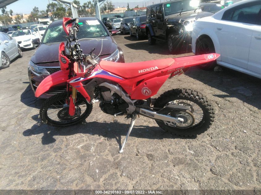 2021 HONDA CRF450 L JH2PD1117MK201069