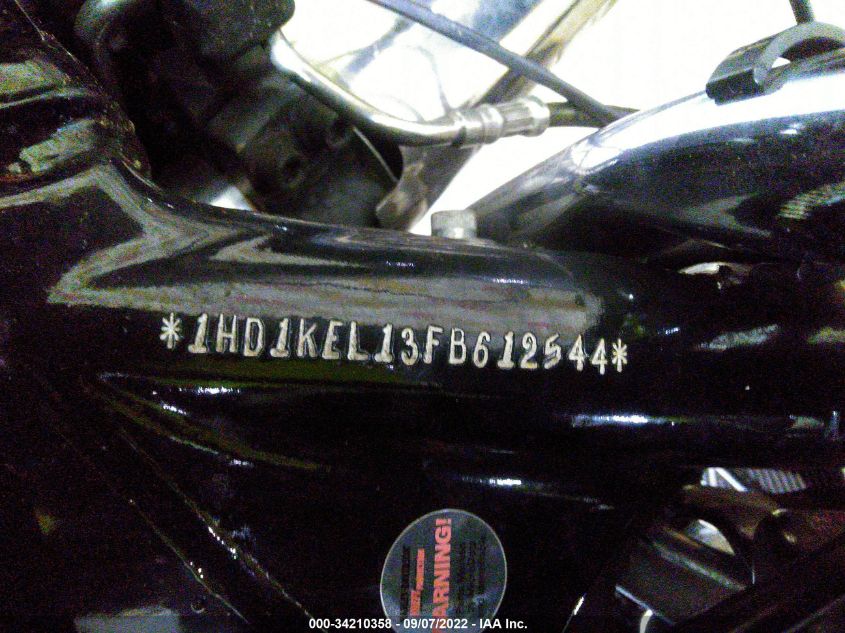 2015 HARLEY-DAVIDSON FLHTK ULTRA LIMITED 1HD1KEL13FB612544