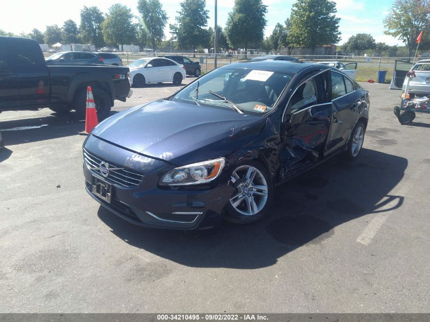2015 VOLVO S60 T5 DRIVE-E PREMIER YV126MFK1F1361015