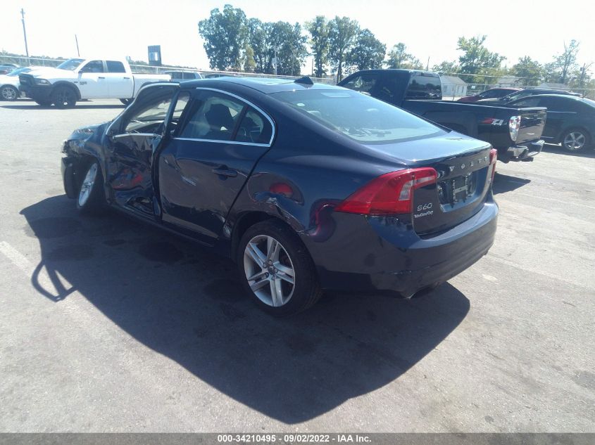 2015 VOLVO S60 T5 DRIVE-E PREMIER YV126MFK1F1361015