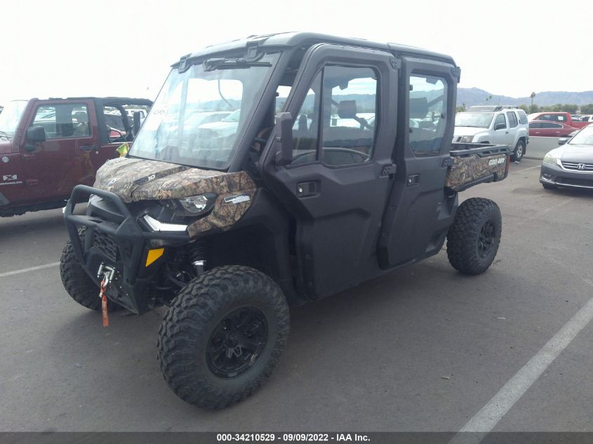 2022 CAN-AM DEFENDER MAX LIMITED CAB HD10 3JBUUAX4XNK002426