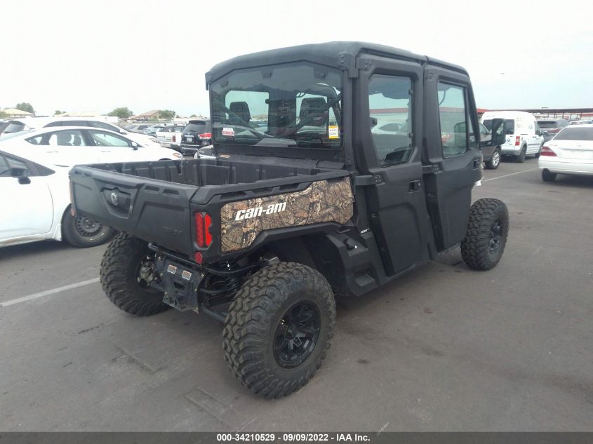 2022 CAN-AM DEFENDER MAX LIMITED CAB HD10 3JBUUAX4XNK002426