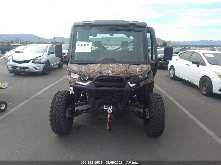 2022 CAN-AM DEFENDER MAX LIMITED CAB HD10 3JBUUAX4XNK002426