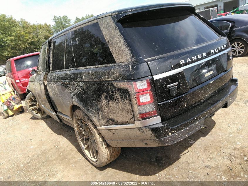 2014 LAND ROVER RANGE ROVER SUPERCHARGED SALGS2TF4EA161028