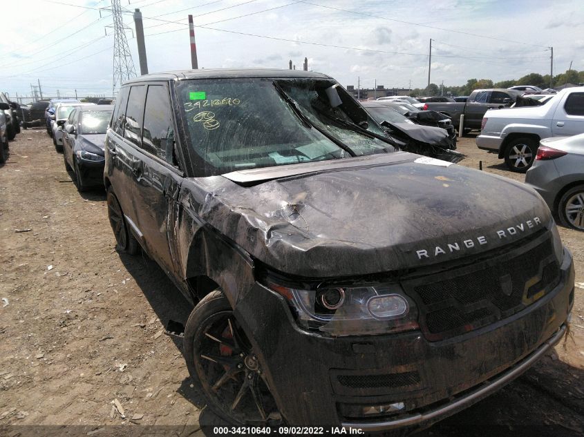 2014 LAND ROVER RANGE ROVER SUPERCHARGED SALGS2TF4EA161028