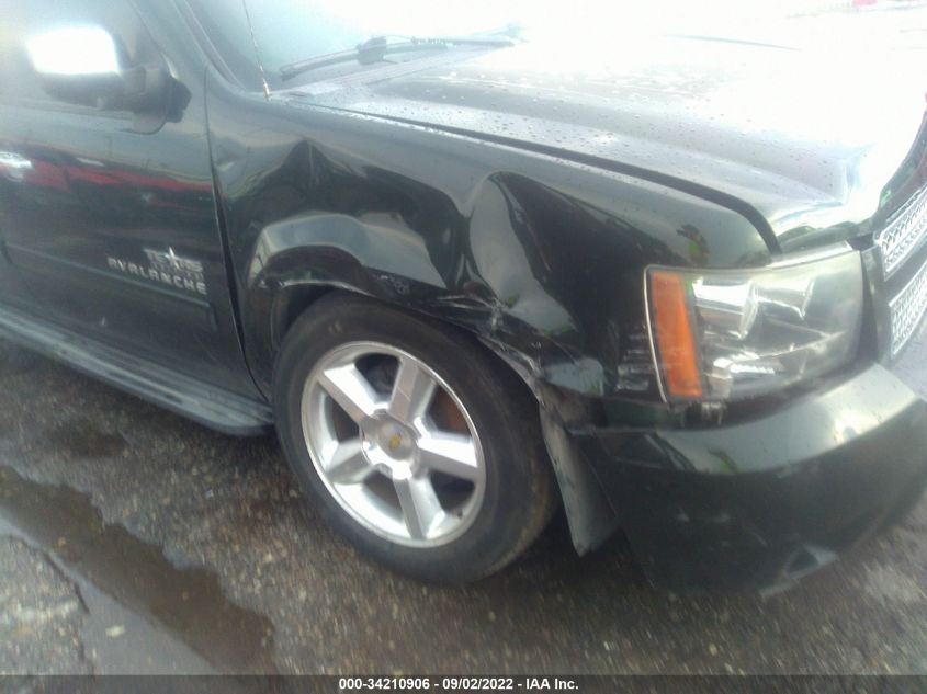 2013 CHEVROLET AVALANCHE LS 3GNMCEE01DG294449