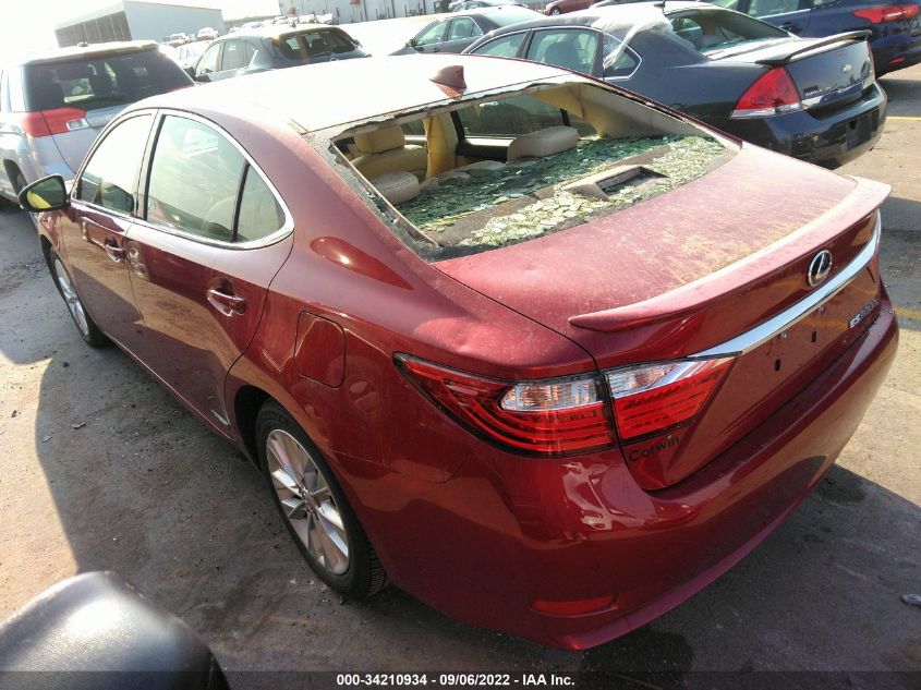 2015 LEXUS ES 300H HYBRID JTHBW1GG9F2094438