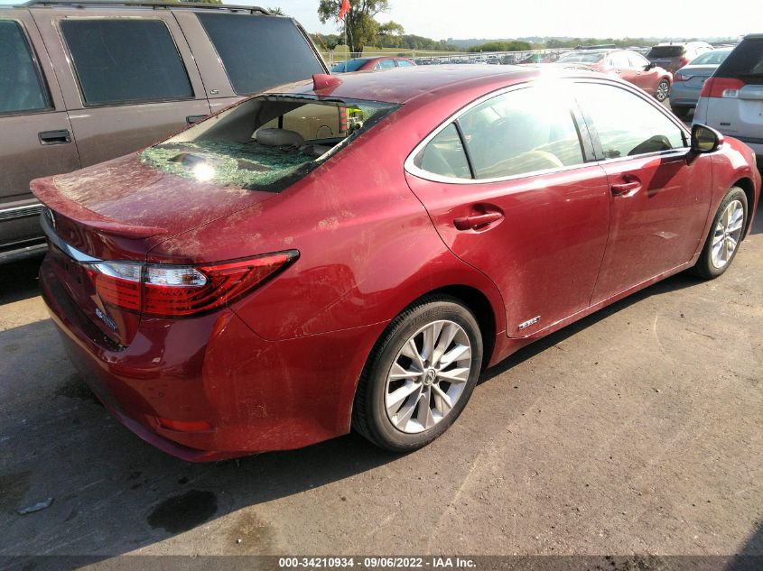 2015 LEXUS ES 300H HYBRID JTHBW1GG9F2094438