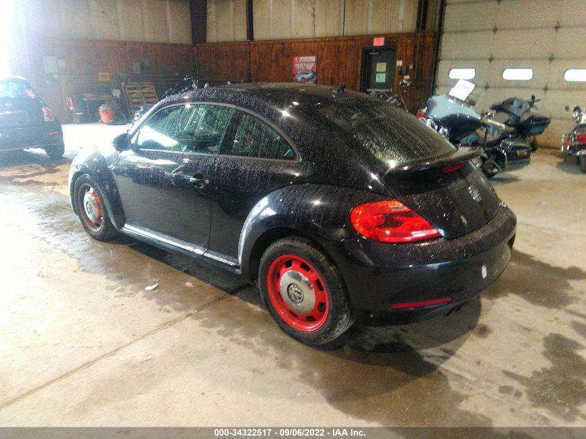 2013 VOLKSWAGEN BEETLE COUPE 2.5L FENDER EDITION 3VWHX7AT8DM649044