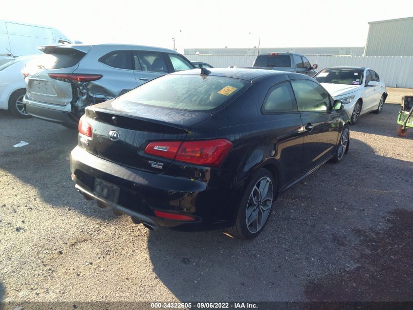 2016 KIA FORTE KOUP SX KNAFZ6A38G5576599