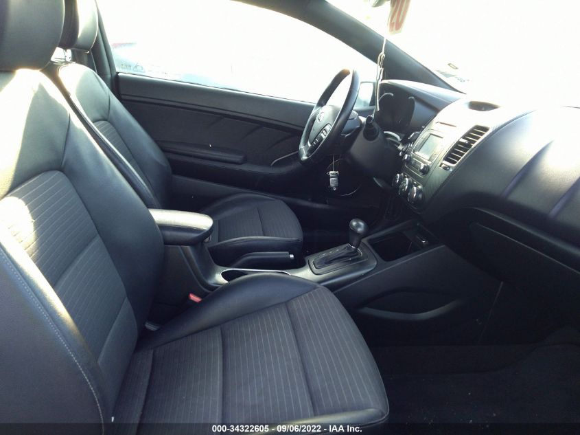 2016 KIA FORTE KOUP SX KNAFZ6A38G5576599